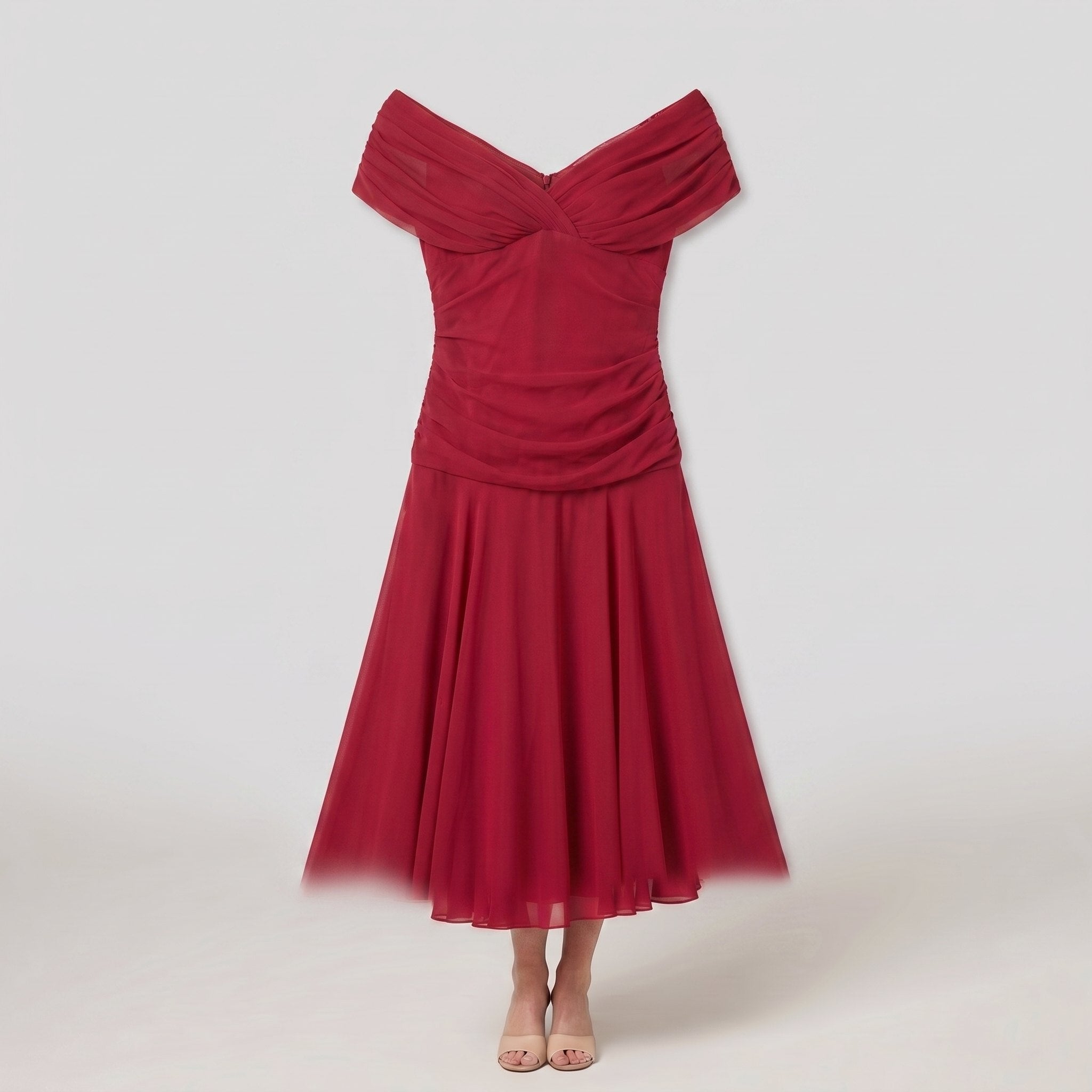 Pamela Boutique Caden red midi dress product