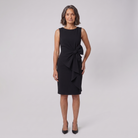 Celia black dress — front