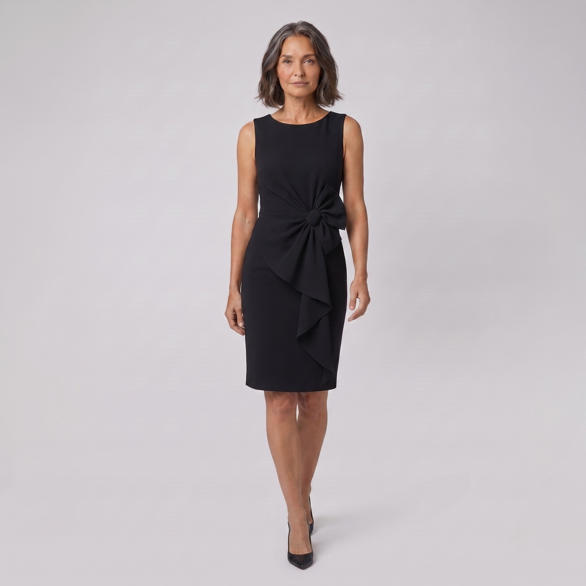Celia black dress — walk