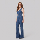 Dara Denim Jumpsuit — side