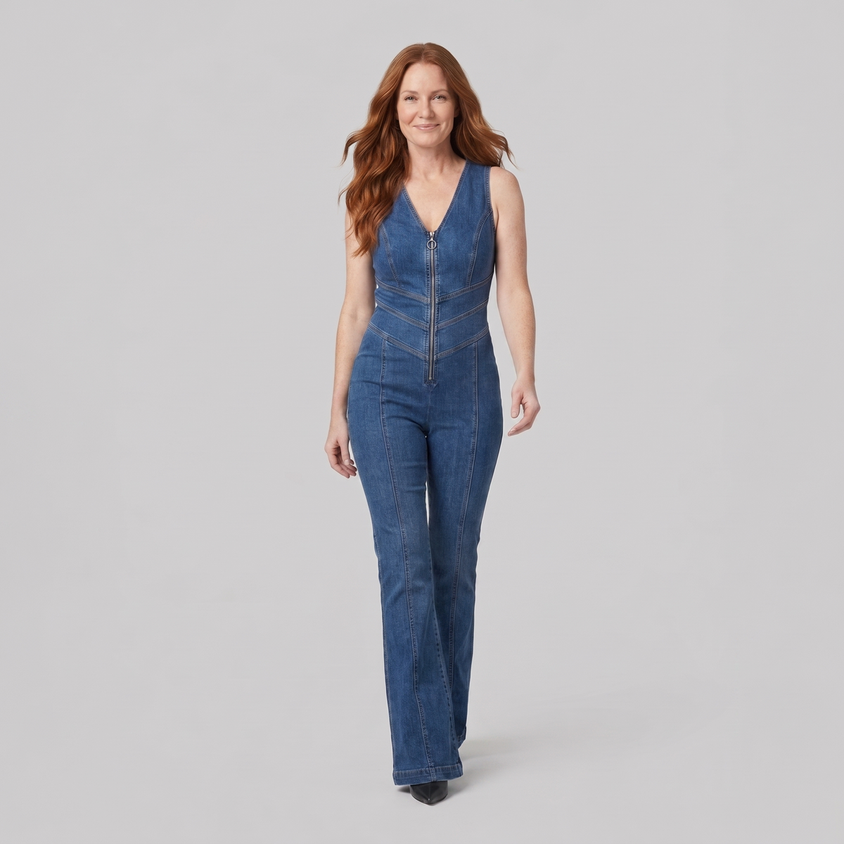 Dara Denim Jumpsuit — walk