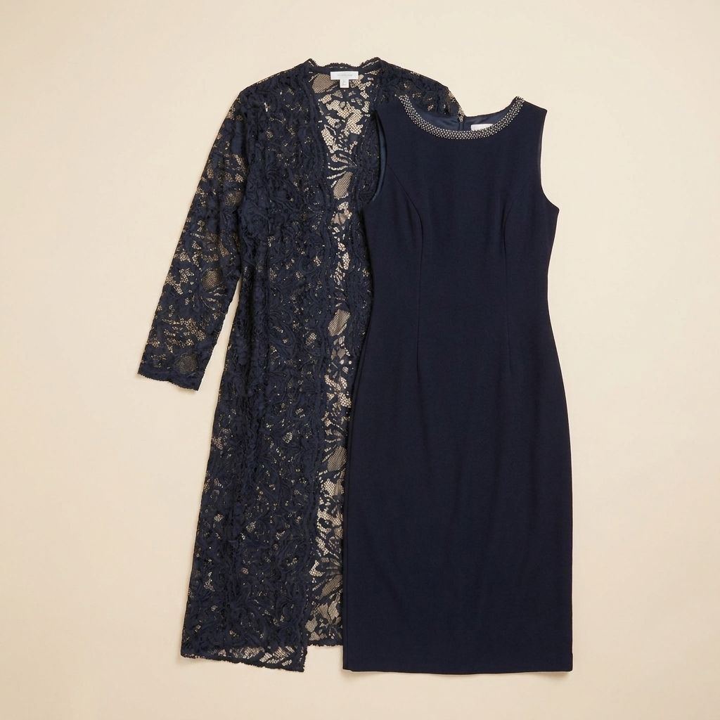 Maya Sheath Dress — flat-lay