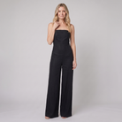 Riviera Jumpsuit — Black front