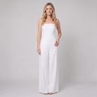 Riviera Jumpsuit — White front