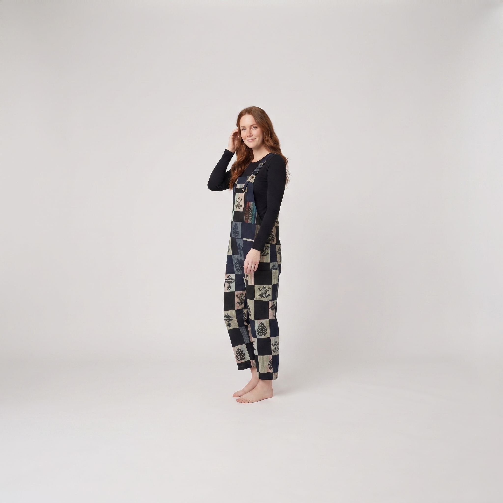 Wrenwood Denim Overalls — side