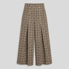 Checked trousers in a polyester blend, view 5