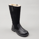 Knee-high riding boots with a wool-blend lining, view 2