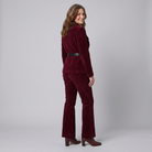 Corduroy jacket showing the cargo pockets at the hip, view 3