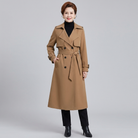 Relaxed fit maxi trench coat, view 2