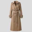 Maxi trench coat with a relaxed fit, view 5