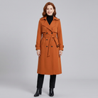 Maxi trench coat, view 8
