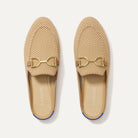 Slip-on loafer mules with a cushioned insole, view 4