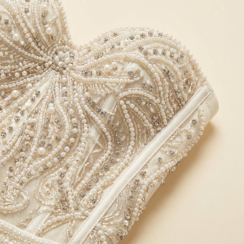 White corset jumpsuit, view 6