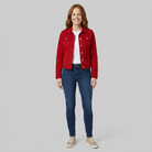 Denim jacket with a slim fit, view 8