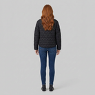 Lightweight quilted jacket with press stud closure, view 4