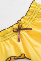 Close view of the ruching, view 9