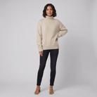 Cashmere turtleneck jumper with a classic fit, view 1