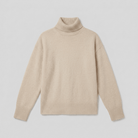 Cashmere turtleneck jumper with a classic fit, view 4