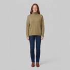High-collar turtleneck jumper, view 8