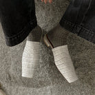 Croc-embossed mules in a leather blend with a low heel, view 8