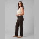 Thick waistband with fold-over detail, view 3