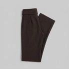Straight-leg trousers with faux back pockets, view 5