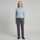 Soft knit jumper in a cashmere blend with ribbed detail, view 1