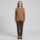 Soft cashmere-blend knit jumper, view 11
