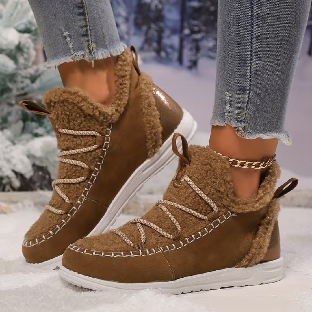 Extra warm slip-on winter boots, view 10