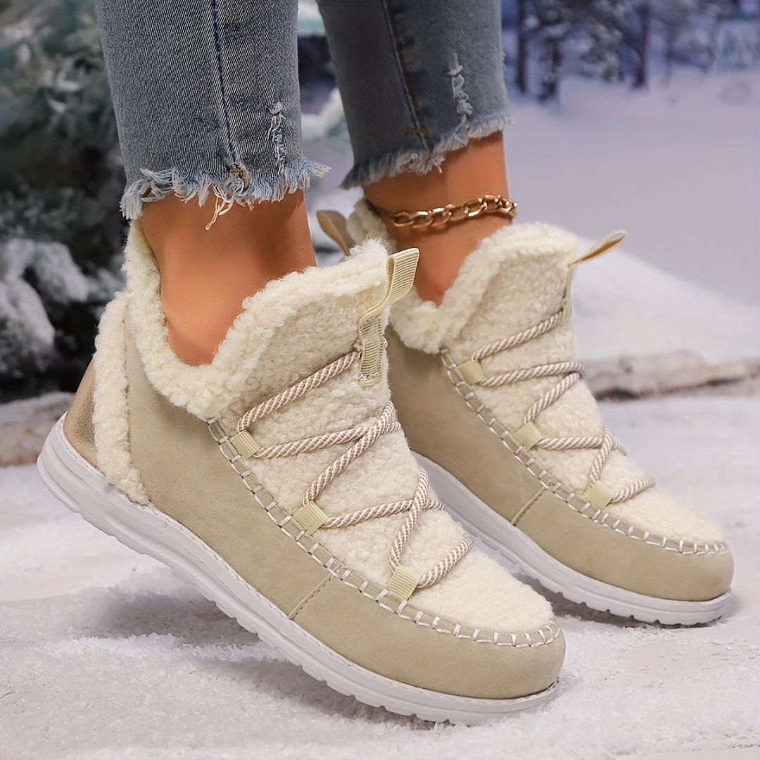 Anti-skid sole on the slip-on winter boots, view 5