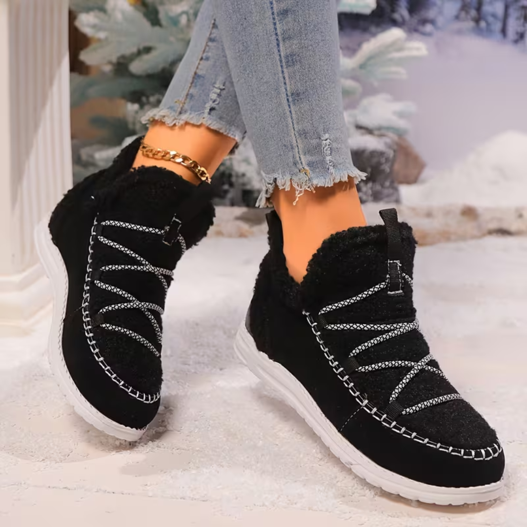 Slip-on winter boots with an anti-skid sole, view 7