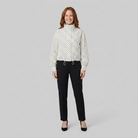 Lightweight polka dot jacket for transitional weather, view 1