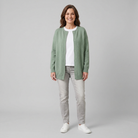 Relaxed-fit mesh knit jacket, view 10