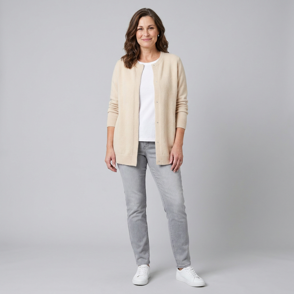 Relaxed knit jacket with an open weave, view 8