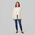 V-neck knit cardigan with pockets, view 10