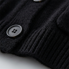 Knit cardigan with patch pockets, view 7