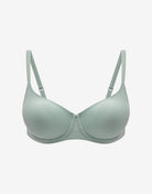 Thermoregulating T-shirt bra with adjustable straps, view 1