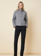 Soft wool blend jacket, view 5