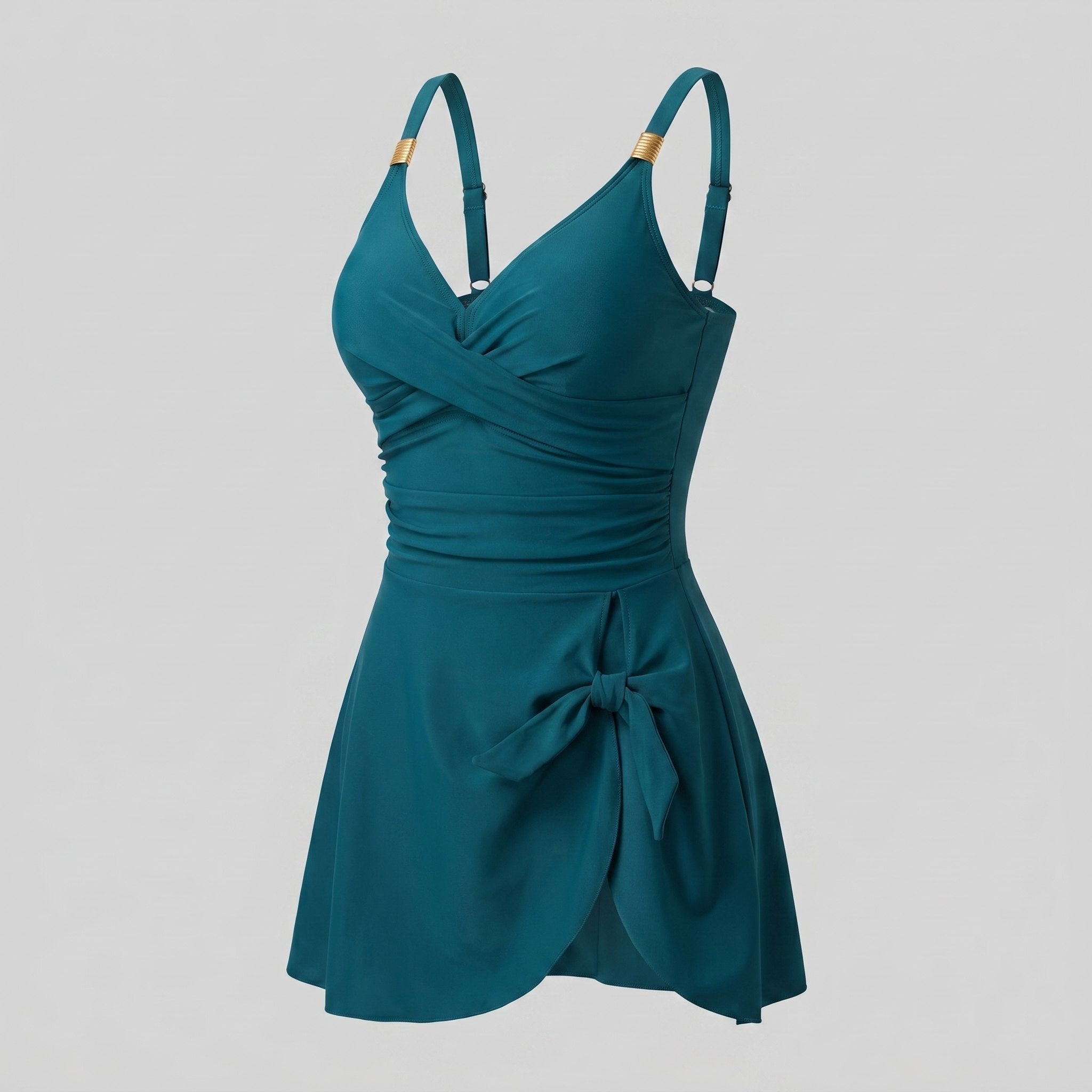 One-piece swimsuit with adjustable straps, view 2