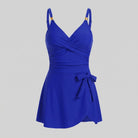 One-piece swimsuit with a tummy control panel, view 3