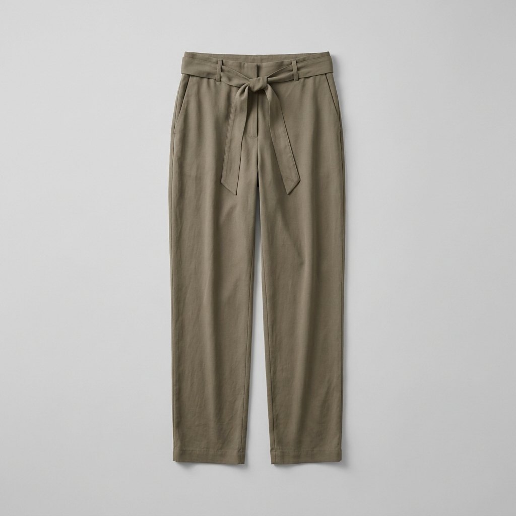 Lightweight straight-leg trousers, view 5