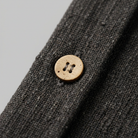 Linen shirt jacket in smoky quartz, view 7